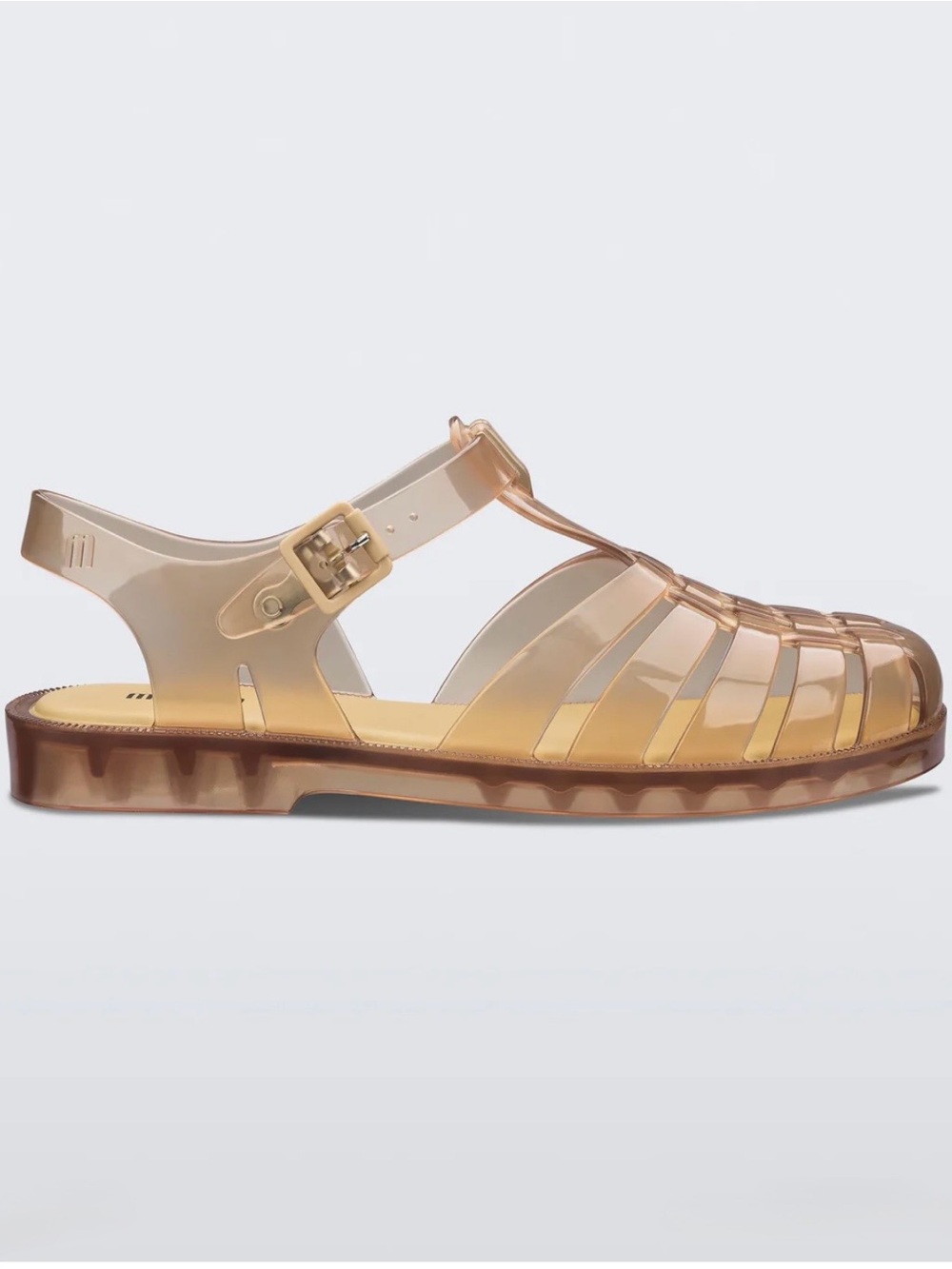 Women’s Clear Amber Jelly Sandals - Melissa